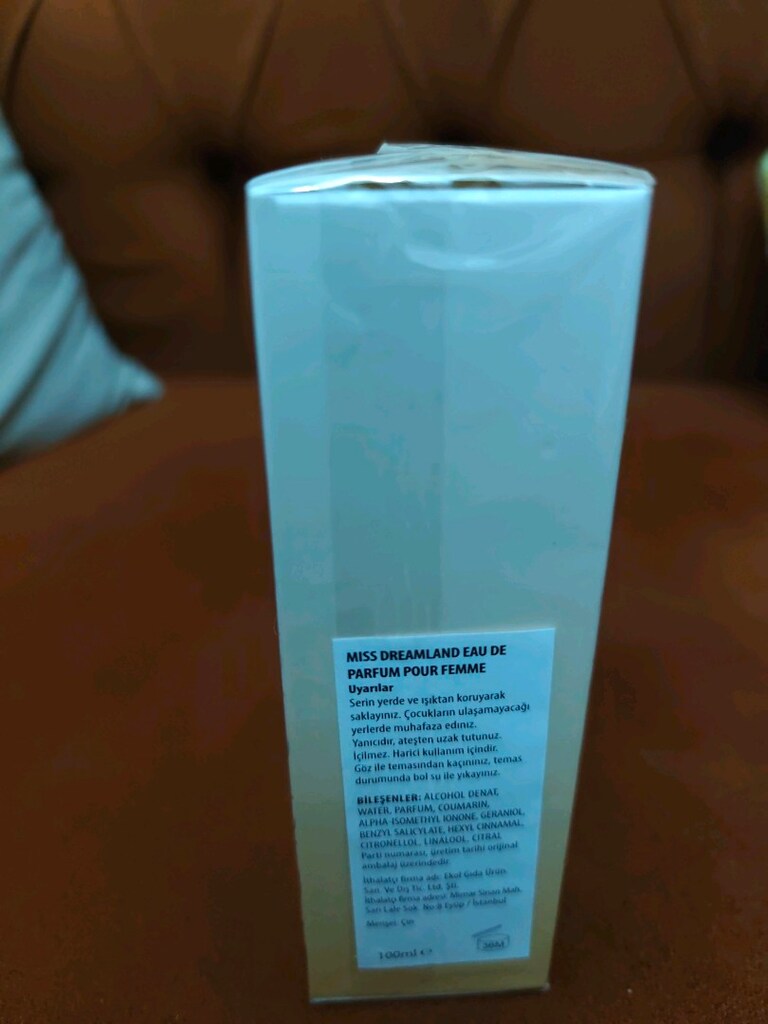 dreamland pour femme orijinal, sertifikalı bandrollu parfüm - 3
