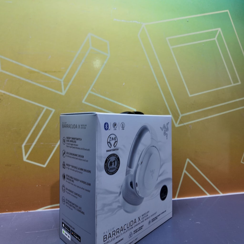RAZER BARRACUDA X WHITE OYUNCU KULAKLIĞI SIFIR ÜRÜN KAPALI KUTU - 3