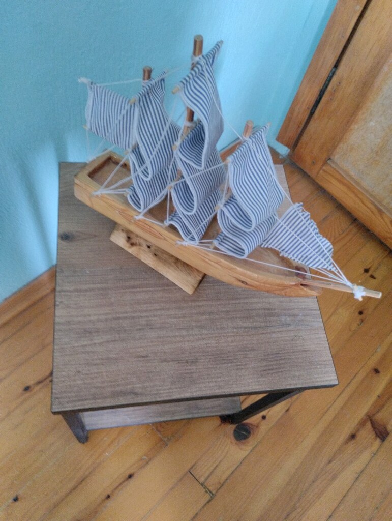 Maket gemi yelkenli el yapimi - 2