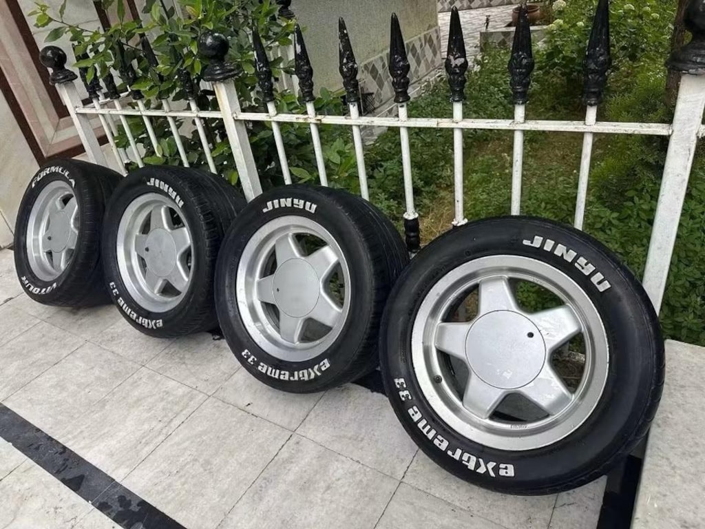 CMS 40 jant lastik takımı 3.Adet JİNYU Extreme 33 dür 215 50 13.tür - 10