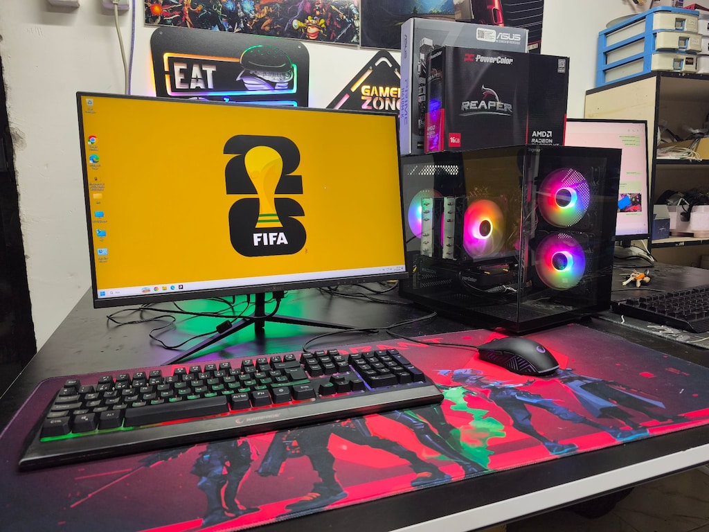 DDR5 İ5 14400F-16GB-1 TB-RX 9060 XT 16GB-24 İNC 240 Hz Monitör - 4