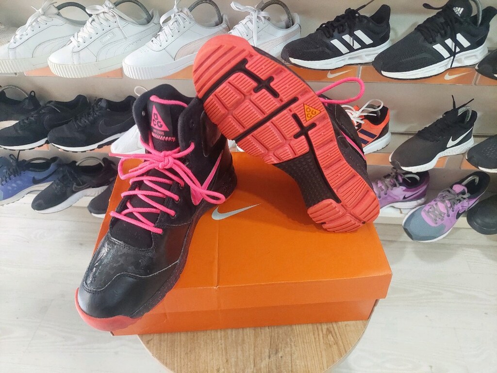Orjinal Nike 39 numara bayan Bot spor ayakkabısı İKİNCİ EL - 7