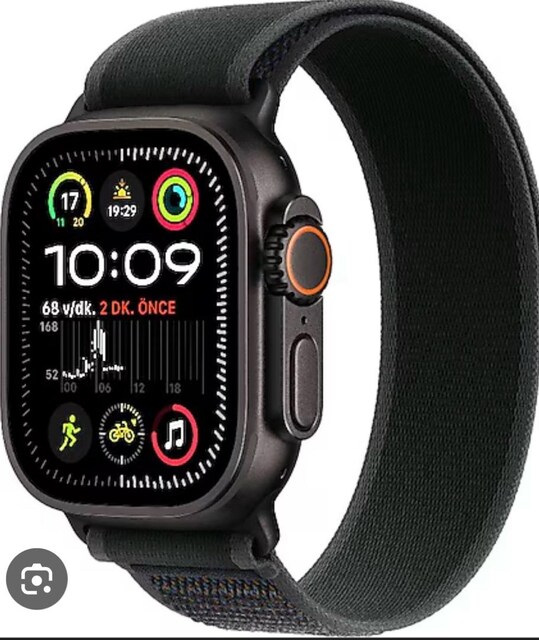apple wacht ultra 2 siyah