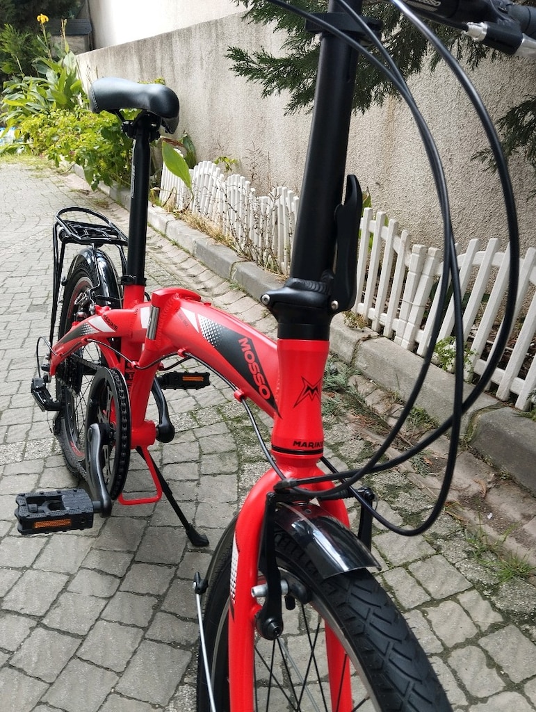 SIFIR GİBİ MOSSO MARİNE 20 7V Katlanır Bisiklet - 6