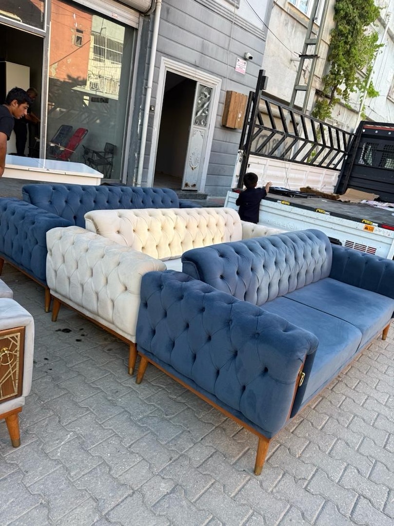 koltuk takımı 3adet 3lü mekanizmalı eve teslim - 3