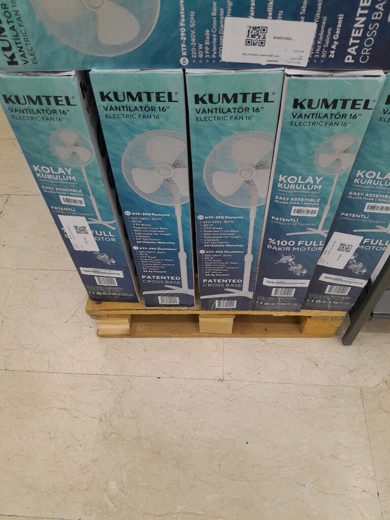 AYAKLI VANTİLATÖR KUMTEL - 2