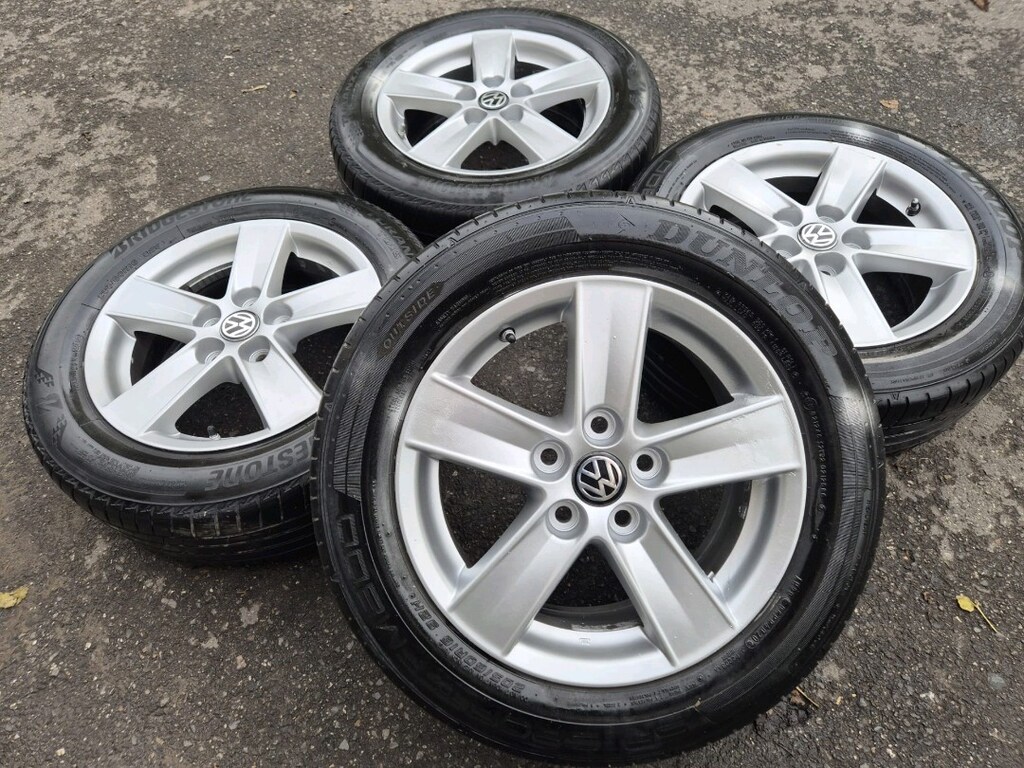 205 55 16 ORJİNAL JANT LASTİK TAKIMI MİTSUBİSHİ FULANS MEGANE HONDA - 3