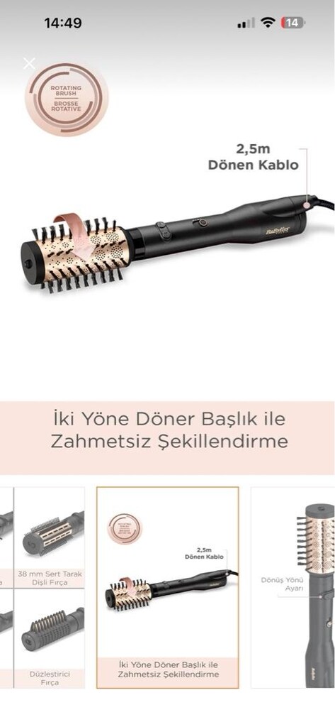 saç şekillendirici, düzleştirici - 4