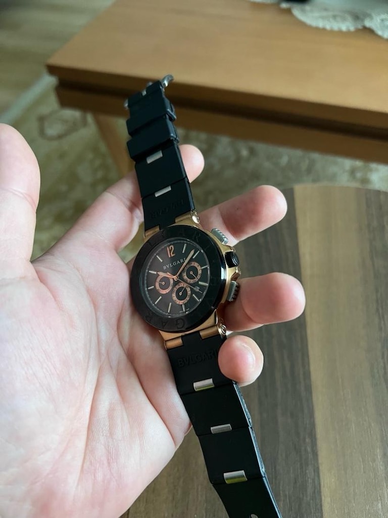 BVLGARİ SAAT DİAGONO 44 MM SORUNSUZ UYGUN FİYAT…. - 6