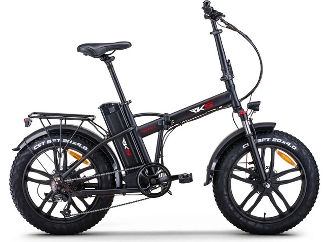 RKS RS3 Pro X Katlanabilir Elektrikli Bisiklet Siyah