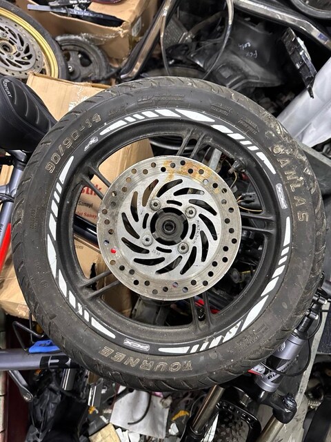 HONDA pcx 125/150 ön jant disk lastik