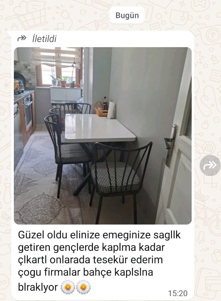 uygum fiyat x ayak masa sandalye takımı modelleri - 10
