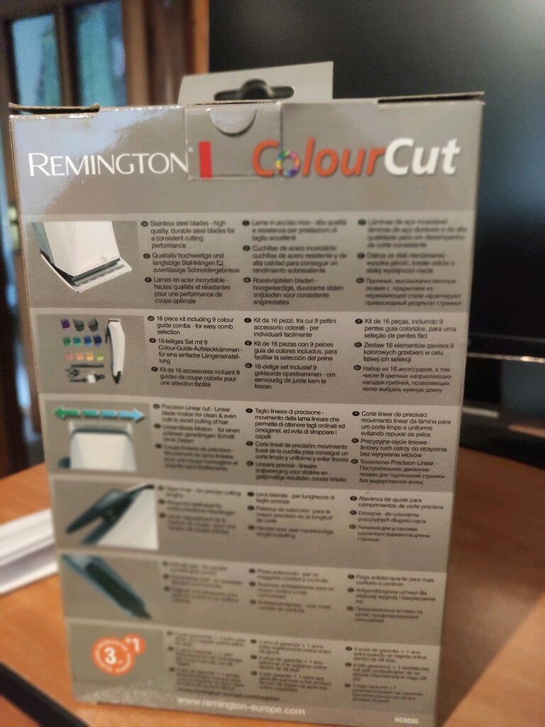 Remington HC5035 ColourCut Hair Clipper - 3