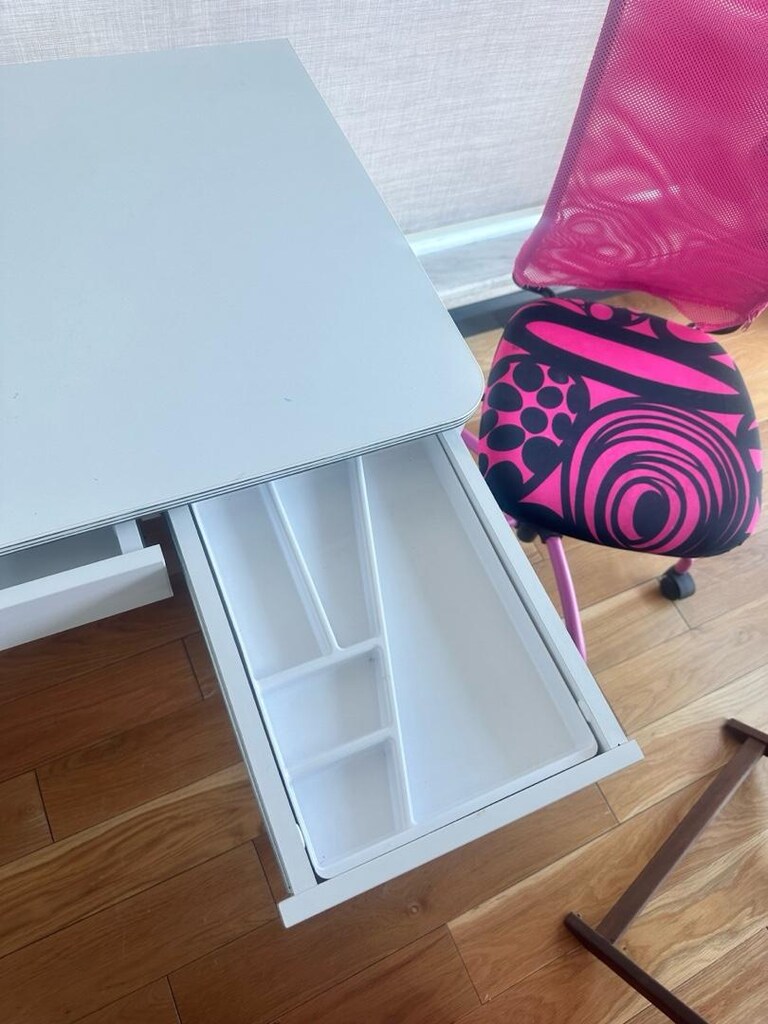 Çilek mobilya çalışma masası + ikea çalışma sandalyesi - 4