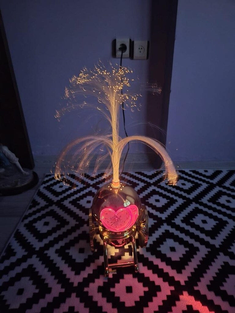 saatli gece lambası - 3
