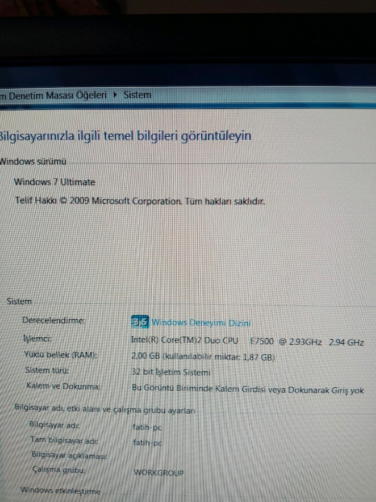 BİLGİSAYAR MONİTÖR HOPARLÖR KABLOLU KULAKLIK AYRICA DVD PLAYER 3D GOZ - 4