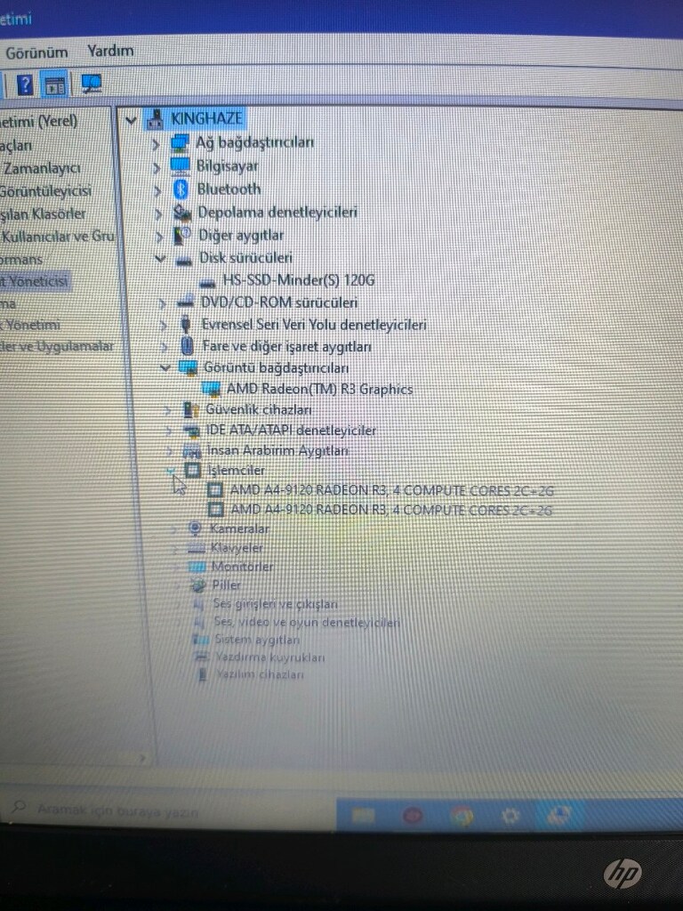 A4 işlemci 8 GB DDR4 RAM 128 GB SSD batarya sıfır - 4
