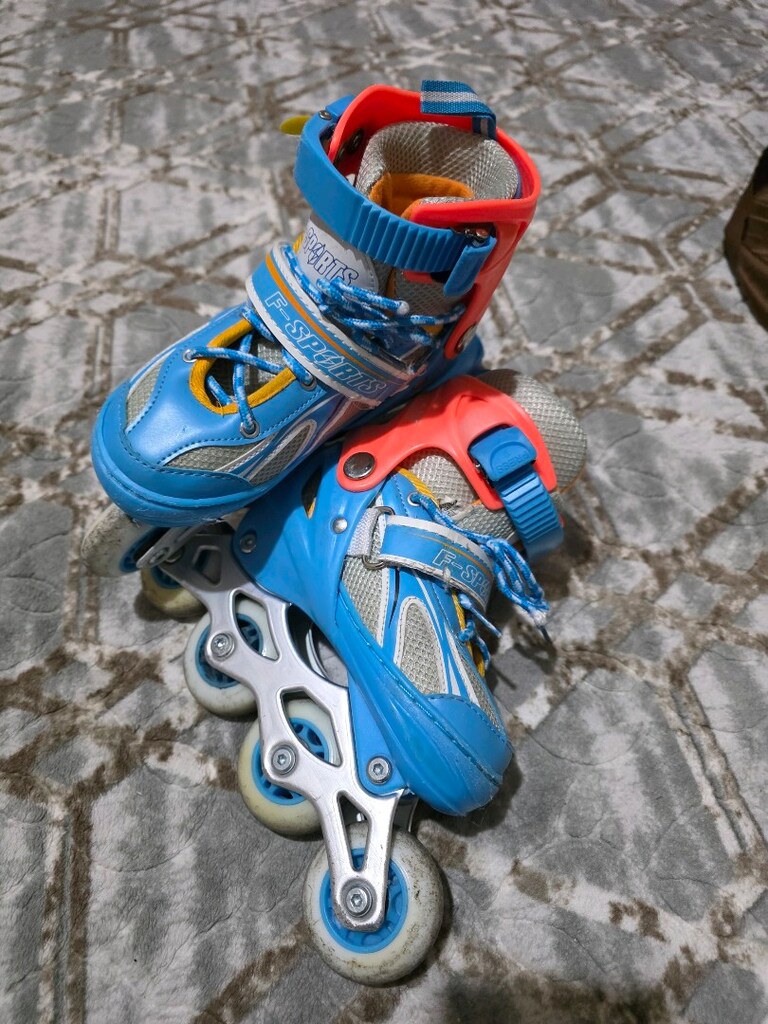 F-sports marka ayarlanabilir ışıklı paten ayak no 30/33 - 3