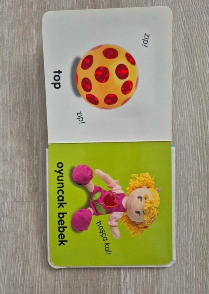 Person Bebek Dokun ve Hisset İlk Kelimeler Kitabı - 8