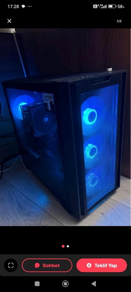 4060 EKRAN KARTLI GARANTİLİ GAMİNG PC - 2