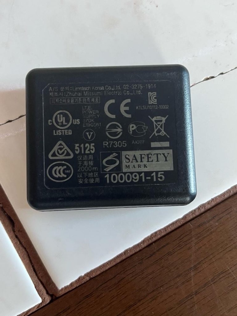 Casio Siyah AC Adaptör AD-C53U Fotoğtaf Makinesi Şarj Cihazı - 3