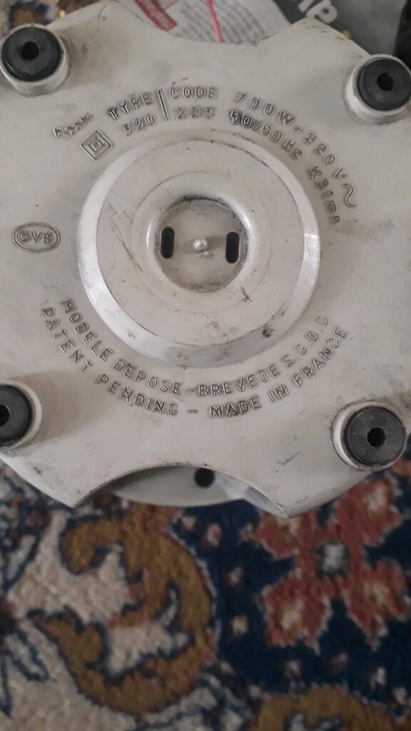 220 v girişli fıransız malı motor - 3