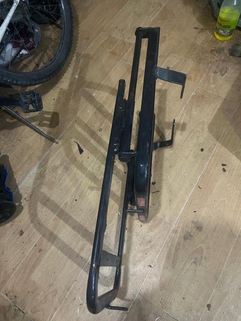 motosiklet çanta paket çanta demiri kızaklı çanta demiri - 4