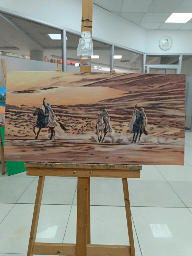 üç Elçi Yağlı boya tablo - 4
