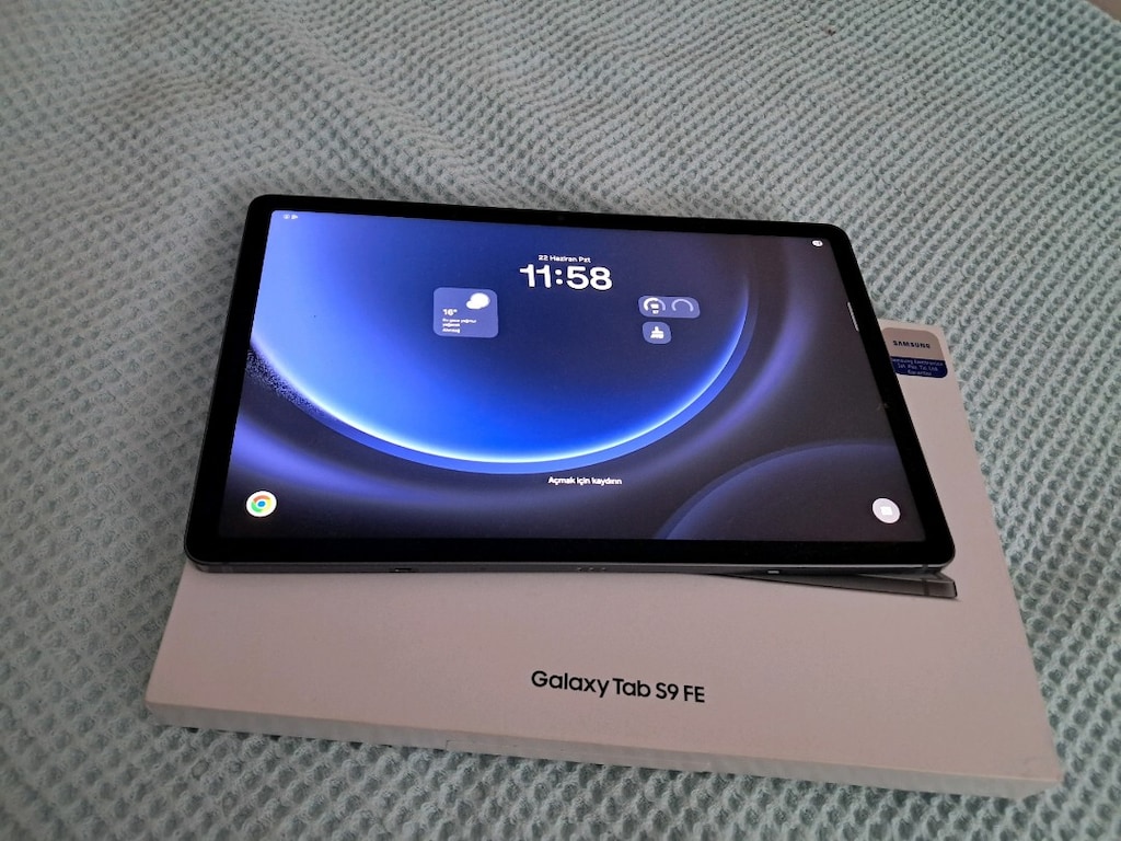 SIFIRDAN FARKSIZ YURTİÇİ 5AY GARANTİLİ 128GB 6RAM 10.9İNÇ SAMSUNG S9FE - 3
