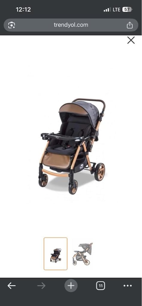 baby care 500 combo maxi bebek arabası - 8