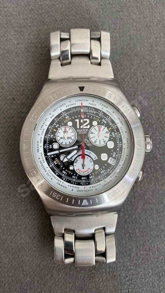 SWATCH ÇELİK KASA ERKEK SAAT - 2