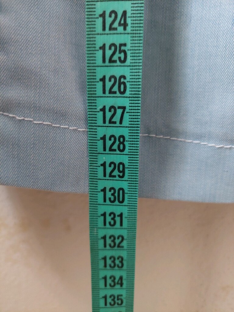 ZÜHRE apoletli denim model mavi pardesü - 15