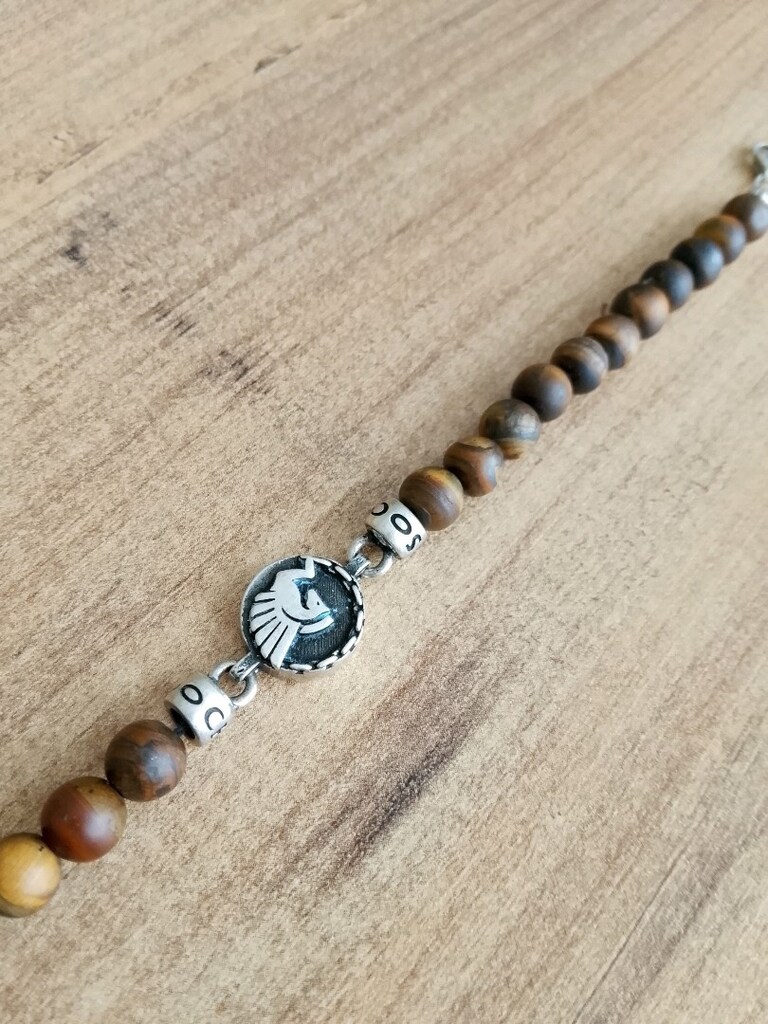 So Chic gümüş erkek bileklik