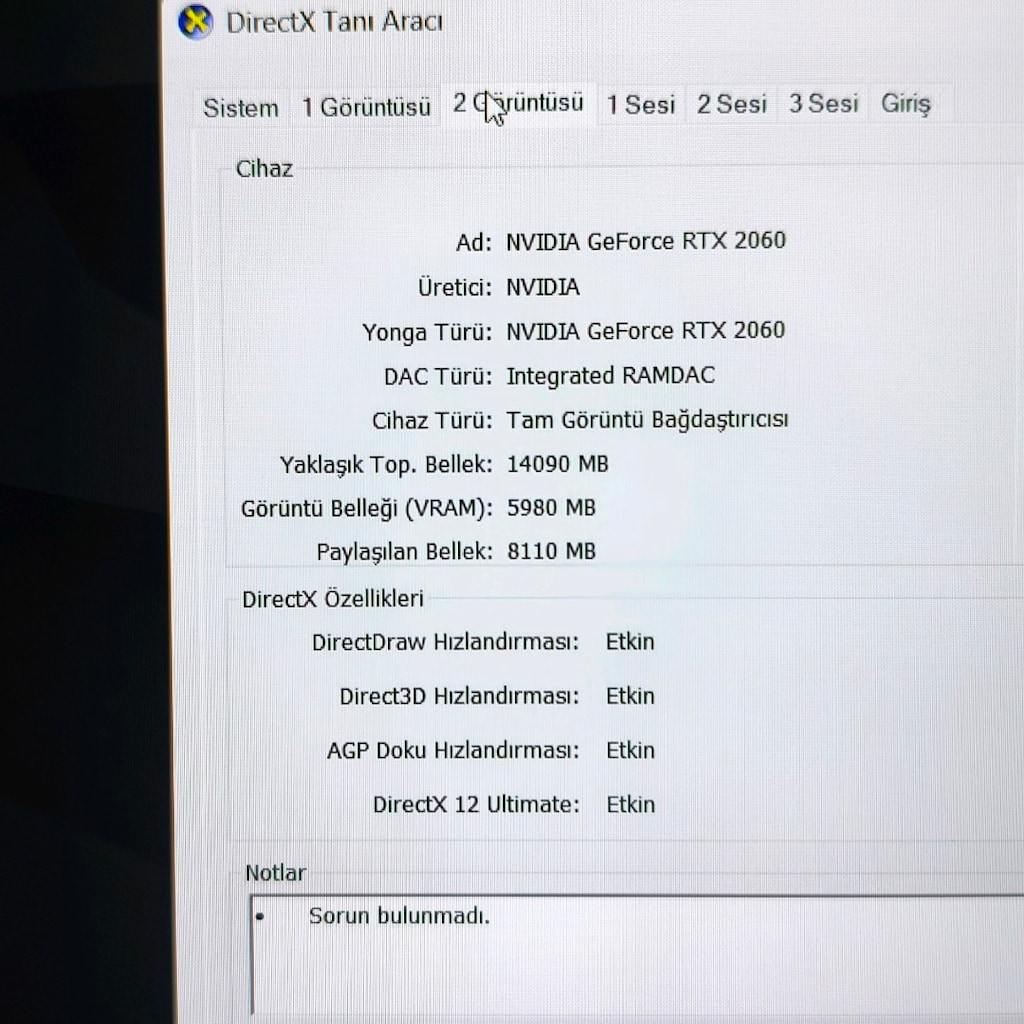 MONSTER TULPAR / RTX2060 / 16 RAM + SSD / İ7 İŞLEMCİ / 144 HZ EKRAN / - 10