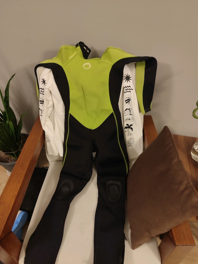 TRIBORD (Decathlon) çocuk neopren üst / kısa wetsuit, 2/2 mm, 7/9 yaş - 4