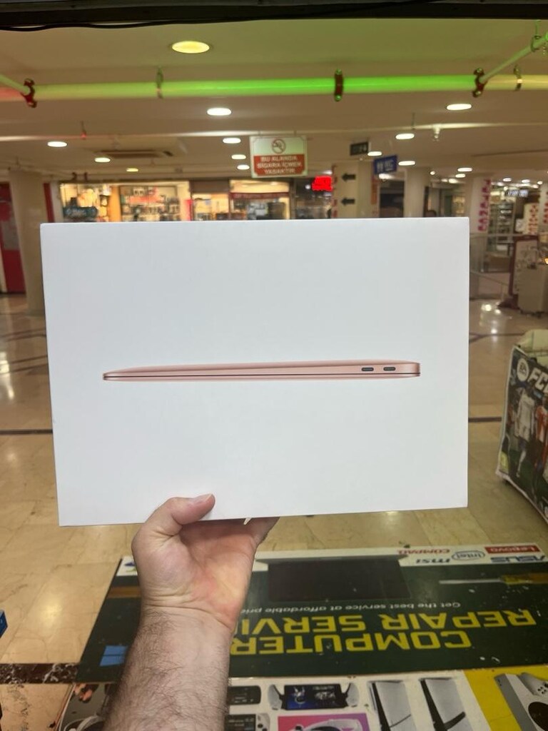 MacBook Air M1 2020 model 8 Gb rem 256 Gb Ssd KUTU FATURA MEVCUT ilk g - 8