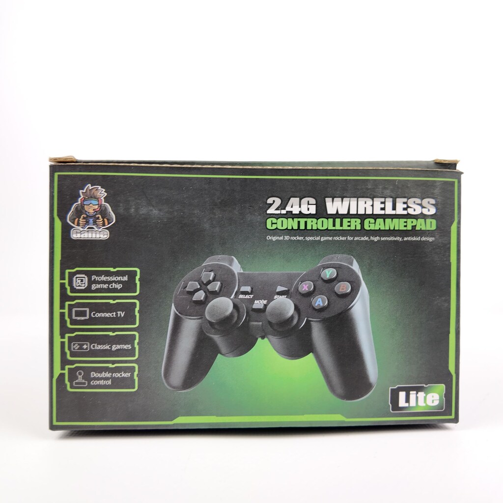 2.4G WIRELLES CONTROLLER GAMEPAD RETRO OYUN KONSOL TV BAĞLANTILI - 8