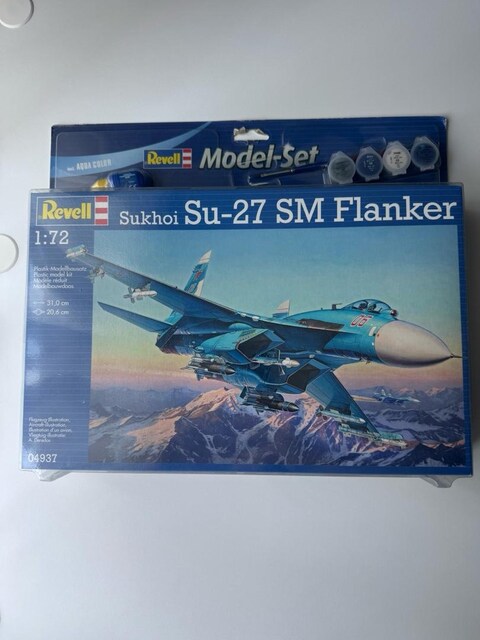Revell Sukhoi Su-27 SM Flanker 1:72 Model Set | Sıfır Kapalı Kutu
