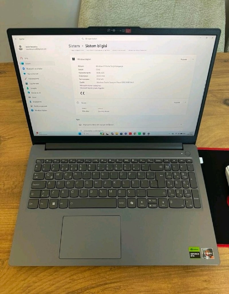 Lenovo LOQ 15ARP10E | Ryzen 7 7735HS | RTX 4050 | 16GB RAM | 1TB SSD - 5