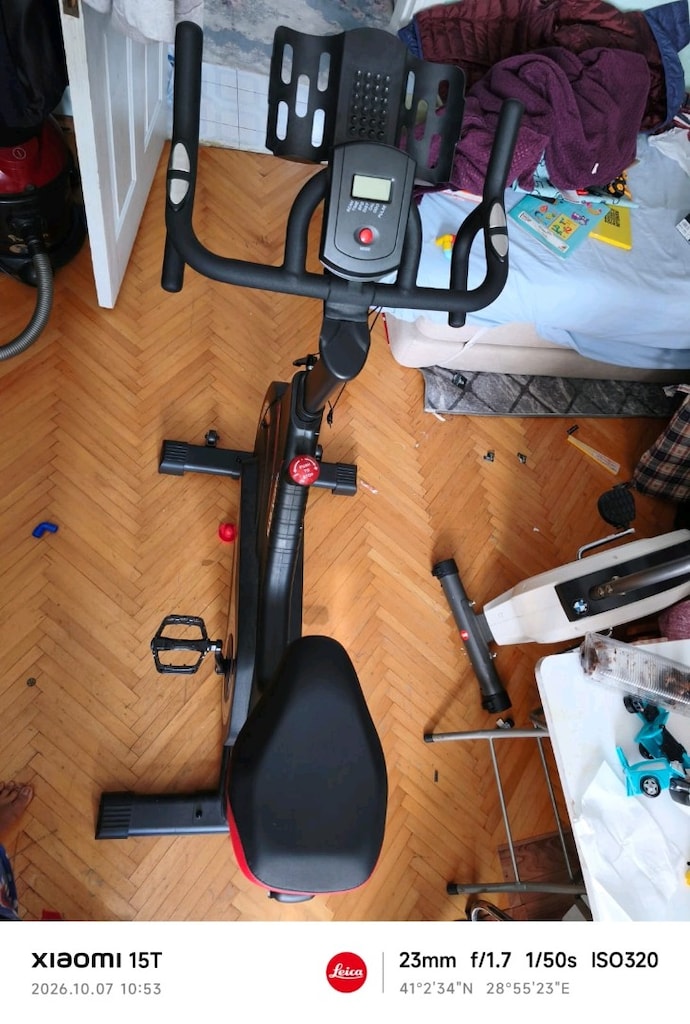 150kg taşıma kapasitesi kondisyon bisikleti - 7