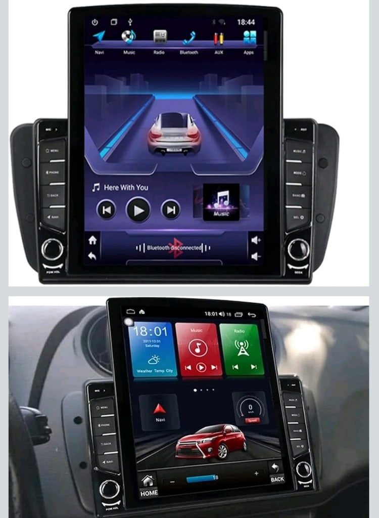 tesla model seat Android multimedya - 2
