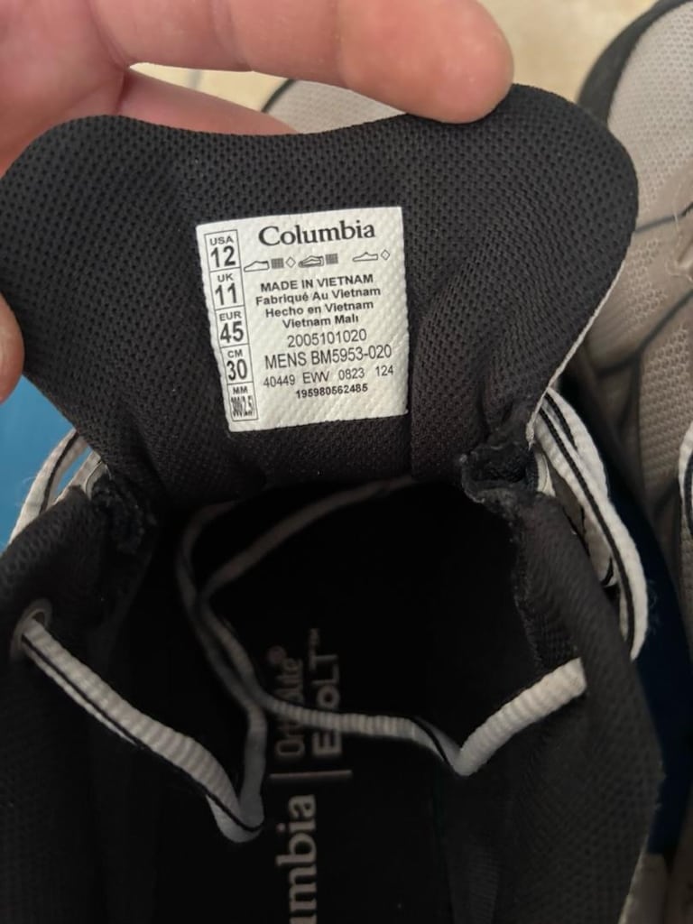 COLUMBİA PEAKFREAK OUTDOOR AYAKKABI-AZ KULLANILMIŞ 45 numara — görsel 7/7