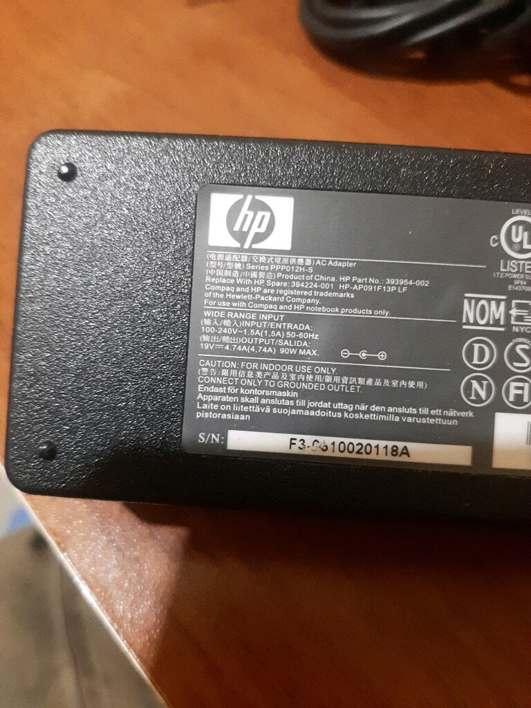hp 19v 4.74a ppp012h-s - 8