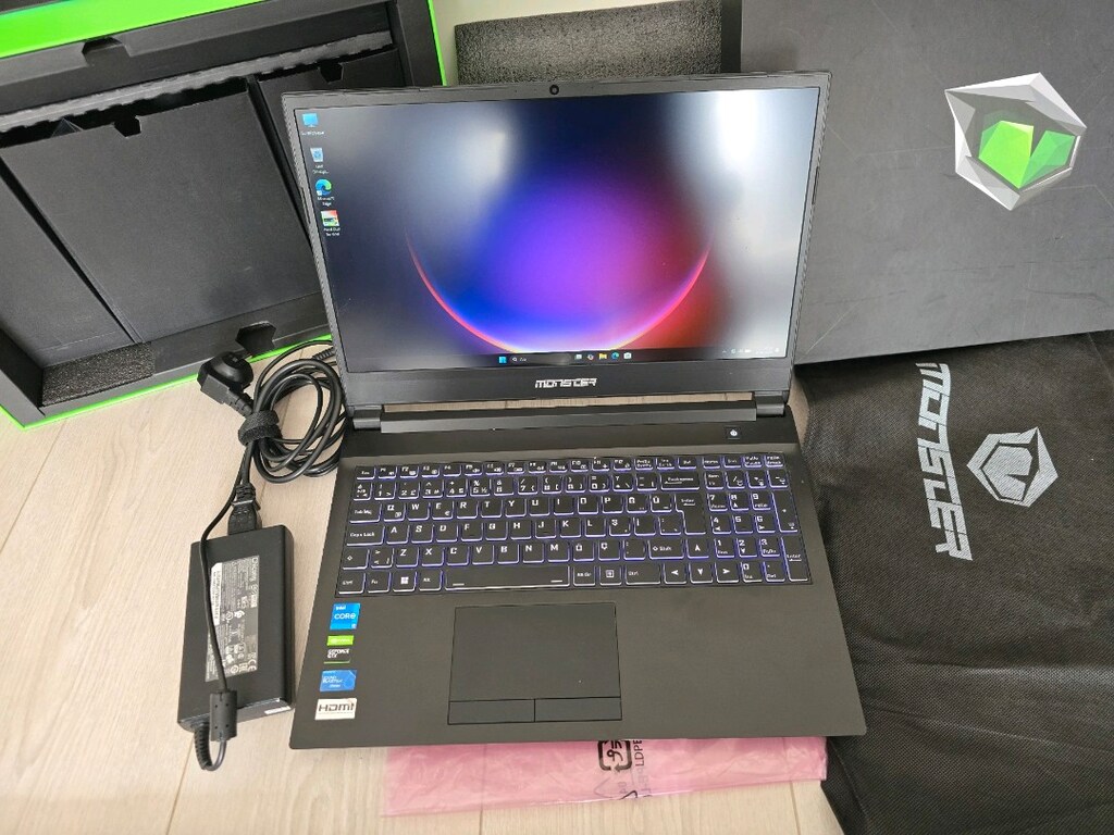 MONSTER SİFİR GIBI I5 11TH GTX1650 DİZÜSTÜ BİLGİSAYAR LAPTOP - 9
