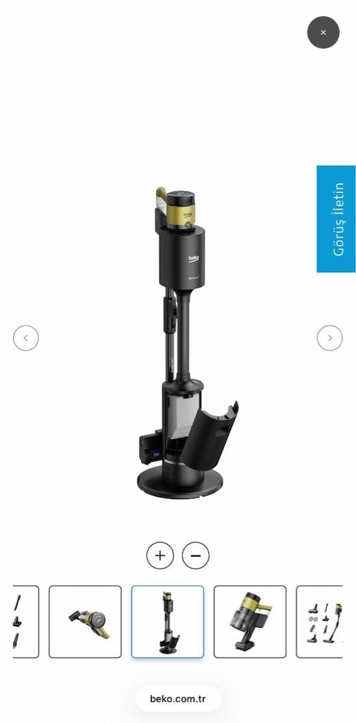 Beko PowerClean Pro 3.0 VRT 97325 VY Şarjlı Dikey Süpürge - 5