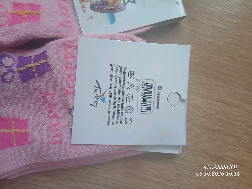 Sıfır, Etiketli 12 Çift (1 Düzine) #Özart #Çocuk #Patik Çorap Seti! KO - 6