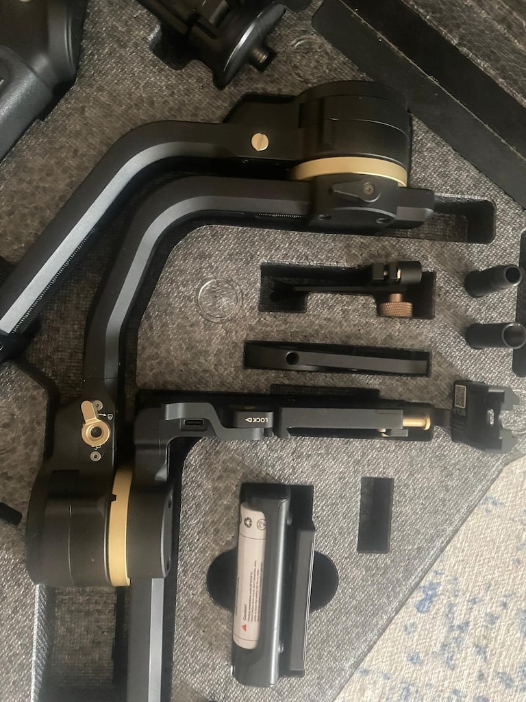 2 DEFA KULLANILMIŞ ZHIYUN CRANE 3S GIMBAL - 3