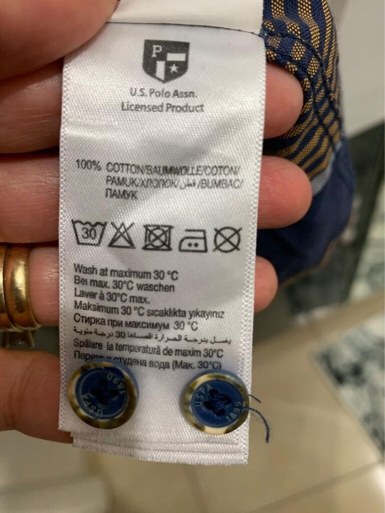 U.S POLO ASSN. M beden çizgili gömlek - 5