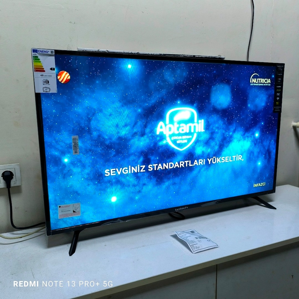 Botech 43" (109 Ekran) Android Smart TV - Sıfır Televizyon kutusunda - 16