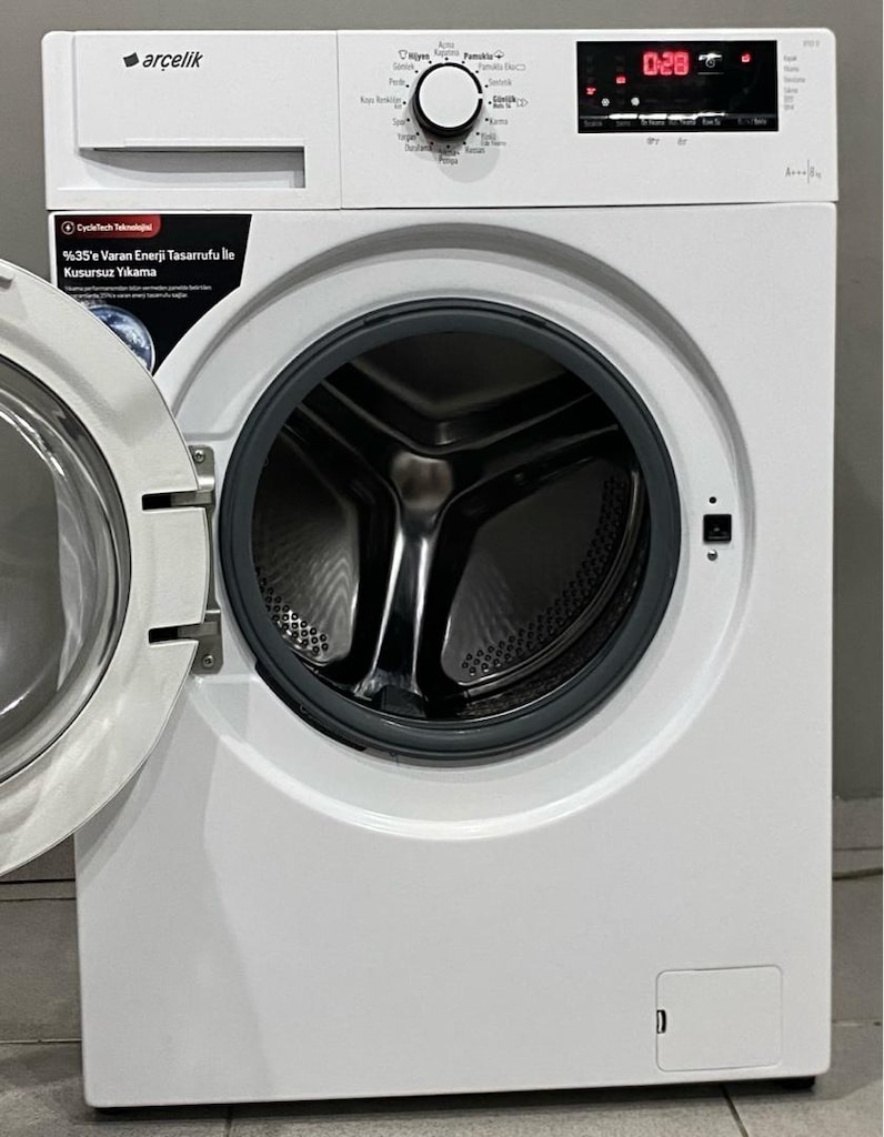Arçelik 8 Kg Yeni Nesil A+++ Çamaşır Makinesi - 2